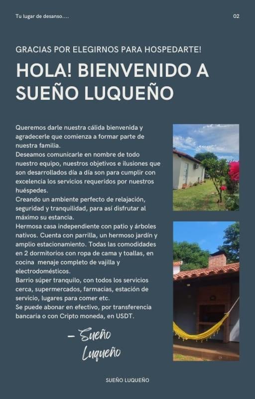 Villa Sueno Luqueno Esterno foto